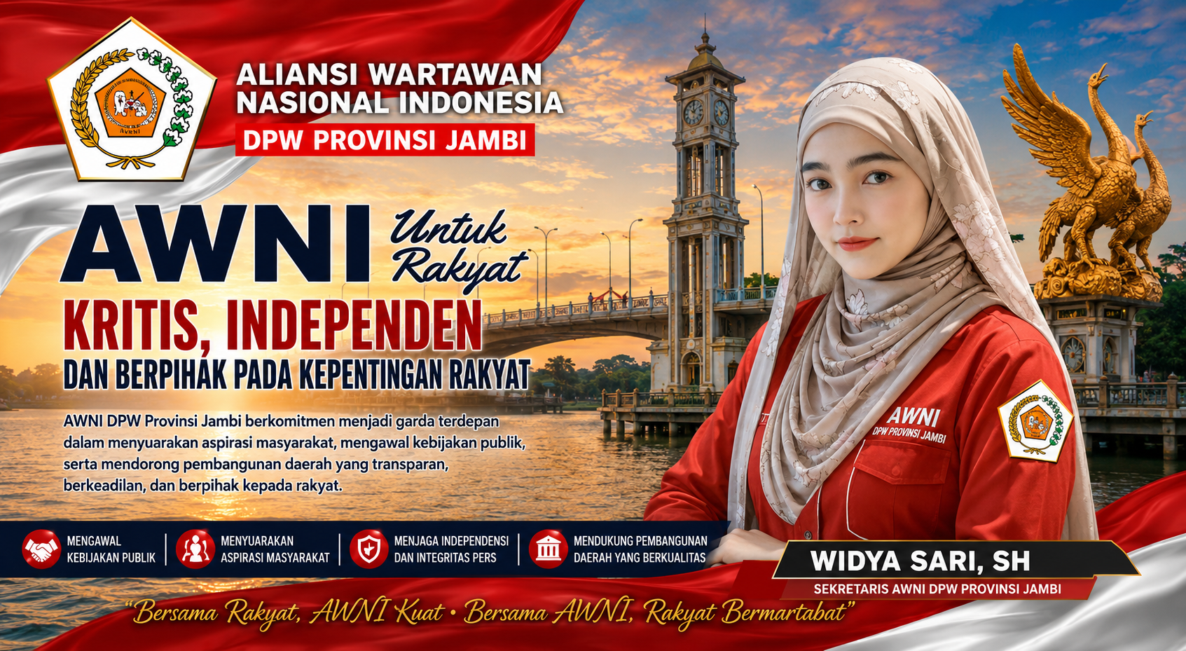 WIDYA SARI DESAK PEMKOT JAMBI PRIORITASKAN PERBAIKAN JALAN, BUKAN TAMBAH BEBAN MASYARAKAT